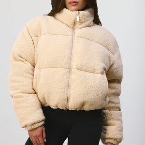 Puffer Jacket in Cashmere