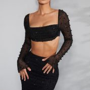 4558_4567_8_LaDesirade_Bordeaux-Black-Long-Sleeve-Cowl-Neck-Top-Thigh-Split-Skirt_1.jpg