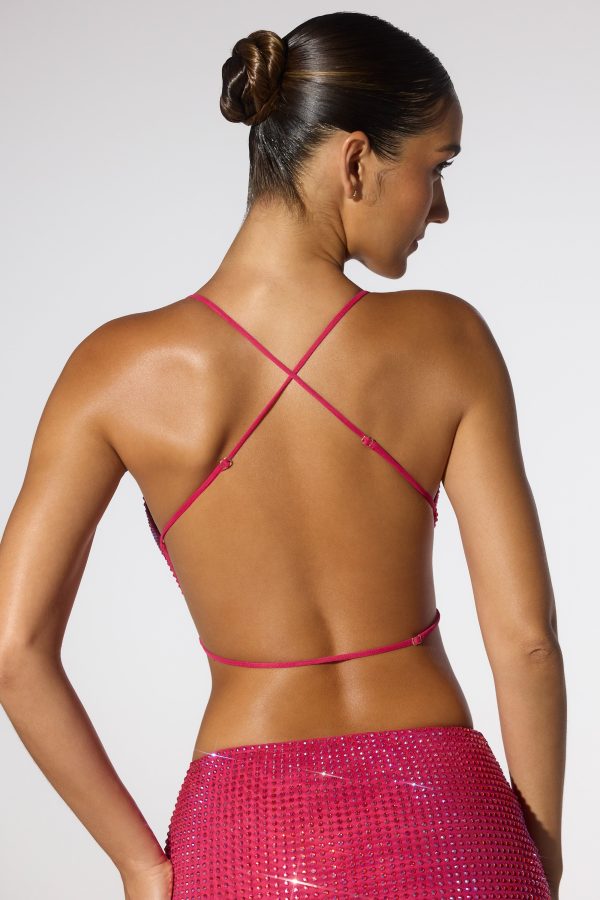 7241_7242_7_Hot-Pink-Cowl-Neck-Cross-Back-Top-Mini-Skirt.jpg