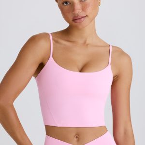 Soft Active Tank Top in Bubblegum Pink