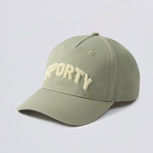 Appliqu?? Baseball Cap in Mineral