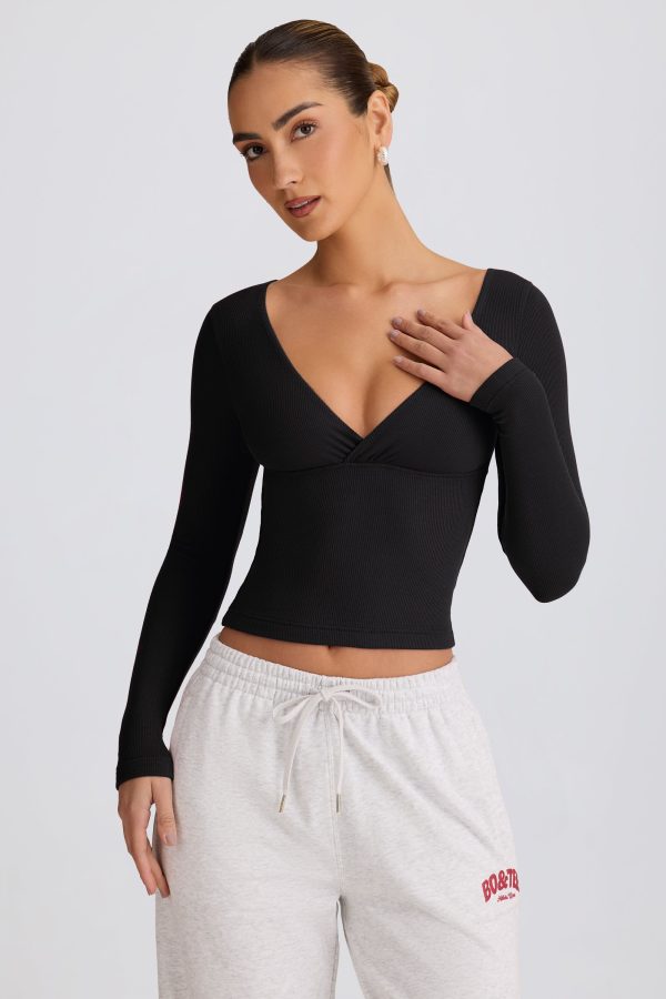 core-sweats-ribbed-modal-ruched-v-neck-top-black_5_250128063221.jpg
