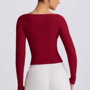 core-sweats-ribbed-modal-ruched-v-neck-top-burgundy_2_25012806348.jpg
