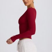 core-sweats-ribbed-modal-ruched-v-neck-top-burgundy_4_25012806348.jpg