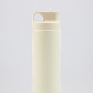 Thermos Water Bottle in White