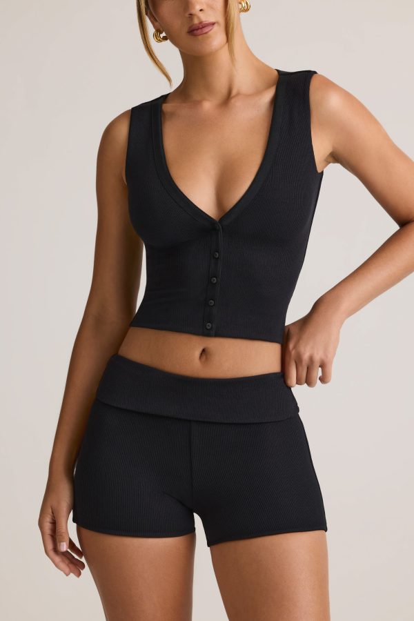 lisha-modal-ribbed-mid-rise-foldover-shorts-black_2_250501125846.jpg