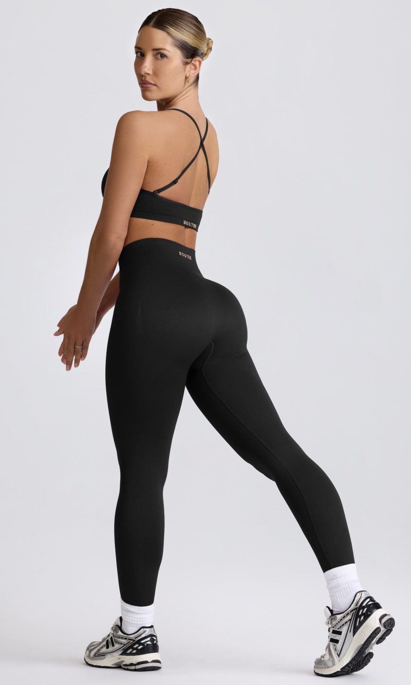 Super Sculpt Seamless Leggings in Black