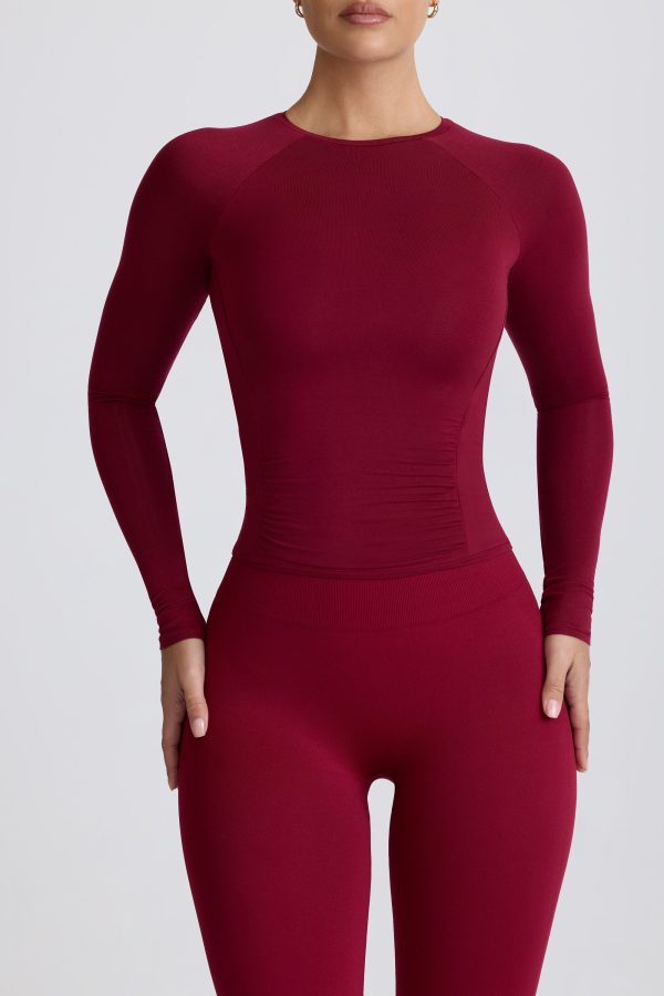 super-sculpt-comeback-season-ruched-side-long-sleeve-top-burgundy_5_24123111479.jpg