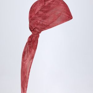 Headscarf in Red Print
